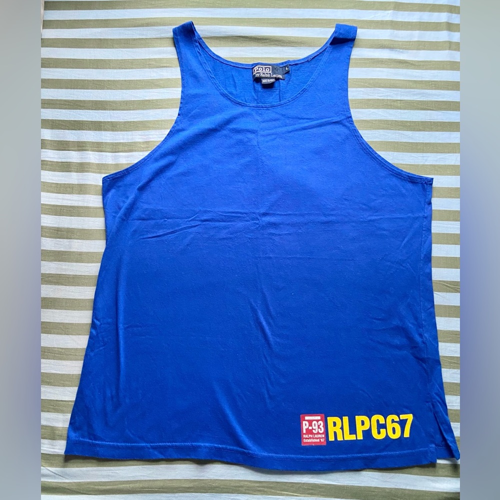 Rare Polo Ralph Lauren RLPC-93 Tank L
